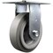 Service Caster 6 Inch Heavy Duty Thermoplastic Rubber Rigid Caster with Roller Bearing SCC SCC-35R620-TPRRF - alternate 1