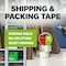 Scotch Packing Tape, 2.6 mil Thick, 1.9 in W x 54.6 yd L, 3 in Core Dia., Clear, 8 PK 3450-8 - alternate 7