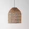 Jonathan Y Koda 13 in. 1-Light Farmhouse Coastal Bohemian Rattan 180 in. Cord Plug-In or Hardwired LED Pendant,  JYL1401A - alternate 10