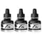 Daler-Rowney FW Acrylic Ink, Black, 29.5ml, 3PK D160029028 - alternate 1