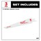 Milwaukee Tool Reciprocating Saw Blade, 6 in x 8 TPI 48-00-5053 - alternate 6