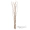 Uniquewise Gold Floor Vase with Natural Mulberry Branches - 31.5in Spun Bamboo Vase & 47in Decorative QI003354G.MB - alternate 5