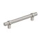 Amerock Central 5-1/16 inch (128mm) Center-to-Center Satin Nickel Cabinet Pull, 25PK 25VMP37162G10 - alternate 1