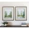 Homeroots Set of Two Green Forest Landscapes Framed Wall Art, 2PK 387749 - alternate 2