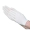 Vguard A32A1, Disposable Gloves, 3.1 mil Palm, Latex, Powdered, Medium, 1000 PK, Cream A32A12 - alternate 1