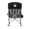 Picnic Time Family Of Brands Miami Dolphins - Outdoor Rocking Camp Chair, (Black) 805-01-175-174-2 - alternate 3