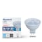 Bulbrite 50-Watt Equivalent Dimmable Flood MR16 Bi-Pin (GU5.3) 3000K LED Light Bulb, 3PK 862676 - alternate 5
