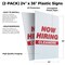 Signmission Cleaners, Plastic Signs Only 24 Inch x 36 Inch, Corrugated Plastic, 2PK CSB-2436-2PACK-NH CLEANERS - alternate 2