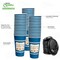 Ecoquality 20oz Insulated Paper Hot Cups With Black Dome Lids New York Greek Design Cups, 500PK EQ20OZANGPCBDL-500 - alternate 4