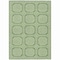 Homeroots 10' X 14' Green And Ivory Geometric Washable Indoor Outdoor Area Rug 610810 - alternate 4