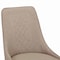 Leisuremod Allure Tufted PU Leather Side Dining Chair, Gold Accent Base AC52TP - alternate 6