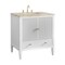 James Martin Vanities Myrrin 30" Single Vanity, Bright White w/ 3 CM Tajnar Eclos Top 485-V30-BW-3TJR - alternate 4