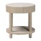 Bali & Pari Sadia Bohemian Woven Natural Grasscloth 1-Drawer Nightstand 254-14033-ZORO - alternate 8
