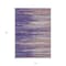Homeroots 10' X 14' Purple Copper And Ivory Striped Washable Indoor Outdoor Area Rug 597288 - alternate 4