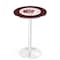 Holland Bar Stool Co 36" Chrome Indian Motorcycle Pub Table, 36" dia. Top L214C3636Indn-HD - alternate 1