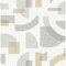 A-Street Prints Fulton Gold Shapes Wallpaper 4141-27159 - alternate 1