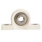 Ntn Pillow Block Bearing, Thermoplastic Housing Material, Set Screw, Ball, 1-1/4 in Dia, Stainless Steel Insert Material SUCPPL207-20 - alternate 1
