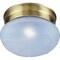 Boston Harbor Single Light Round Ceiling Fixture, 120 V, 60 W, 1-Lamp, A19 or CFL Lamp F14AB01-8063-3L - alternate 1