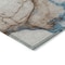 Homeroots 10' X 14' Beige And Blue Abstract Washable Indoor Outdoor Area Rug 617865 - alternate 3