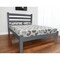 Homeroots Gray Solid Wood Queen Bed Frame 546891 - alternate 4