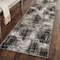 World Rug Gallery Adare Contemporary Abstract Runner Rug 2 ft 7 in x 6 ft Yellow 977YELLOW27X6 - alternate 1