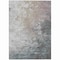 Homeroots 5' X 8' Taupe Brown And Silver Abstract Washable Indoor Outdoor Area Rug 617372 - alternate 5