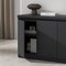 Manhattan Comfort Griffin 62in Sideboard in Onyx SB1006-BK - alternate 7