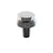 Zoro Select Not Graded, M8-1.25 Serrated Flange Bolt, Plain Stainless Steel, 16 mm L, 50 PK 32-MFH-8-16 - alternate 1