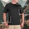 Propper Men's Performance T Shirt, 92% Polyester/8% Spandex Jersey, Pull On, Black, Medium, 2 PK F5397 - alternate 2