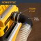 Powertec 4 in. Dust Control Flex Cuff with Steel Hose Clamps, Hose Connector Rubber Cuff Coupler, 4PK 70149-P4N - alternate 3