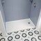 Bootz ShowerCast 6032 60'' W.x32''D. Left Drain Shower Floor in Wht 010-1103-00CH - alternate 1