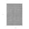 Homeroots 9' X 12' Gray Black And Ivory Geometric Washable Indoor Outdoor Area Rug 596744 - alternate 6