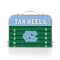 Picnic Time Family Of Brands North Carolina Tar Heels - Concert Table Mini Portable Table, Charcoal Wood Grain 843-00-141-414-0 - alternate 2