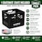 Cratemate Heavy-Duty Black Milk Crate - Multi-Purpose, Stackable, and Durable Storage 16QT MC16QT-BL - alternate 5
