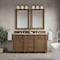 James Martin Vanities Bristol 60" Double Vanity, Saddle Brown, w/ 3 CM Tajnar Eclos Top w/FreePower Wireless Charger 157-V60D-SBR-FTJR - alternate 7