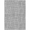 Homeroots 9' X 12' Gray Charcoal And Silver Striped Washable Indoor Outdoor Area Rug 583430 - alternate 6