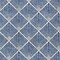Homeroots 3' X 5' Navy Blue Gray And Ivory Geometric Washable Indoor Outdoor Area Rug 594725 - alternate 6