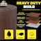 Boen Heavy Duty Tarp, 6 ft x 8 ft, 10 Mil, Brown, Polyethylene BS-68 - alternate 5