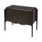 Homeroots 34" Dark Brown Solid Wood Three Drawer Dresser 389802 - alternate 5