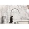 Kingston Brass Bridge Kitchen Faucet with Brass Sprayer, Oil Rubbed Bronze KS8265DKLBS - alternate 5