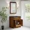 James Martin Vanities Bellshire 30" Single Vanity, Honey Oak w/ 3 CM Parisien Bleu Silestone Top 660-V30-HNO-3PBL - alternate 5