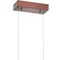 Jonathan Y Draper 40" Dimmable Adjustable Integrated LED Metal Linear Pendant, Anodized Bronze JYL7019A - alternate 7
