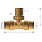 Gates Air Brake Branch Tee To Male Pipe Swivel Surelok G31142-0806 - alternate 3