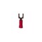 Gb Spade Terminal, 600 V, 22 to 18 AWG Wire, #4 to 6 Stud, Vinyl Insulation, Red, 20PK 20-111 - alternate 2