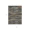 Homeroots 9' X 12' Graphite And Gray Abstract Washable Indoor Outdoor Area Rug 612507 - alternate 4
