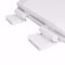 Jones Stephens White Deluxe Molded Wood Toilet Seat, Closed Front, Cover, Slow-Close, QuicKlean Hinges, Round C013WDS00 - alternate 4