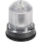 Edwards Signaling Warning Light, Amber, Blue, Red, (6) LED, 120V AC, 65, 120, 240 FPM, 3 1/4 in Dia., Panel/Conduit 125XBRIRBA120AB - alternate 1