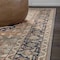 Jonathan Y Maris Ornate Medallion Non-Slip Machine-Washable Beige/Blue 5 ft. x 8 ft. Area Rug WSH109D-5 - alternate 7