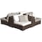Hospitality Rattan Patio Soho 4-Piece Modular Seating Set 903-1321-JBP-4PS - alternate 1