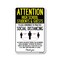 Signmission Public Safety High School Students And Guests Practice Social Distancing 10inX7in, OS-NS-A-710-25391 OS-NS-A-710-25391 - alternate 1